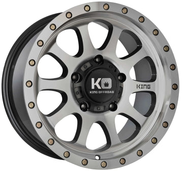 Kings Hurricane II Wheel Gunmetal Machined Face - Brixton 4x4 - Buy Online Now!